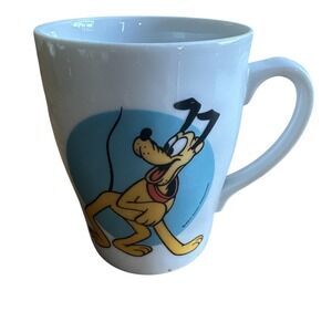 Vintage Pluto Ceramic Coffee Tea Mug Walt Disney Productions Retro Japan *Read
